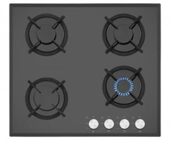 VITROKITCHEN PLACA GAS NEGRO CRISTAL CG64NN GAS NATURAL - 2