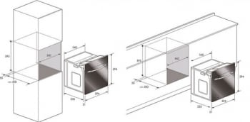 VITROKITCHEN HG6IN HORNO GAS NATURAL INOX ABATIBLE - 2