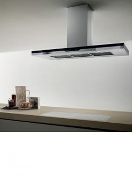 ELICA TOP ISLAND IXBL/A/120 CAMPANA ISLA INOX CRISTAL NEGRO 464M3/H - 2