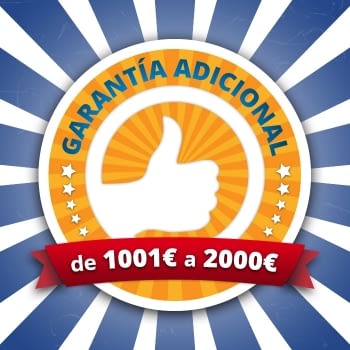 AMPLIACIÓN GARANTÍA 3 AÑOS VALOR MÁXIMO 2000 EUROS