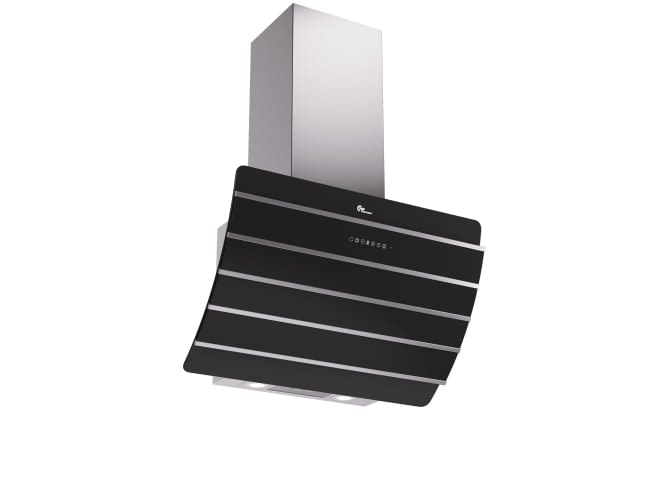 THERMEX LONDON M 760 mm INOX CRISTAL NEGRO CAMPANA INCLINADA 76CM 719M3/H - 