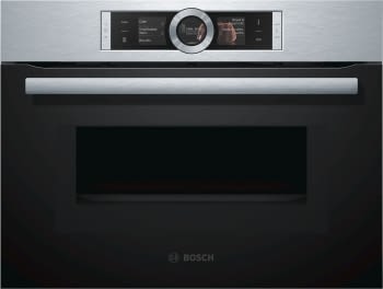 Horno Microondas Bosch CMG676BS1 Pirolítico Inoxidable de 60 cm | Asistente de cocción | Serie 8