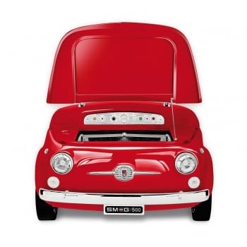 Smeg SMEG500R Frigorífico Rojo | Diseño capó coche | Línea Retro Años 50 | A+ | ¡Envío Gratis!