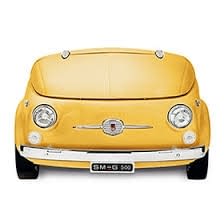 Smeg SMEG500G Frigorífico Amarillo | Diseño capó coche | Línea Retro Años 50 | A+ | ¡Envío Gratis!