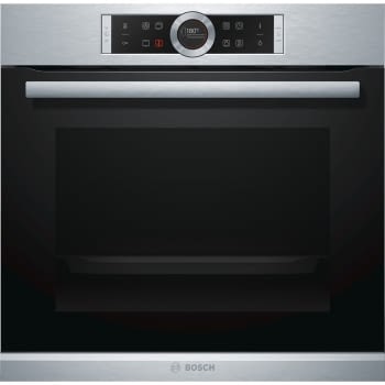 Horno Bosch HBG635NS1 Inoxidable de 60 cm | Recetas pre-programadas Gourmet | Calentamiento 4D Profesional | Clase A+