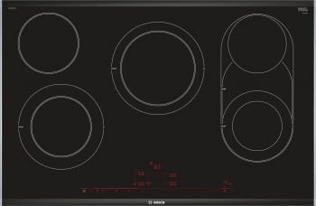 Placa Vitrocerámica Bosch PKM875DP1D de 80 cm con 5 Zonas de cocción con función Sprint | Combiinducción | Serie 8