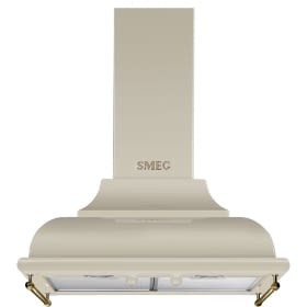 SMEG KC16POE CAMPANA SELECCION CORTINA 60CM CREMA LATON ENVEJECIDO