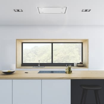 THERMEX NEWCASTLE MEDIO BLANCA 900mm CAMPANA INTEGRADA TECHO 90X50CM 453M3/H