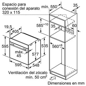 Horno Microondas Siemens HM676G0W1 Pirolítico Blanco de 60 cm | Recetas programadas cookControl | iQ700 - 8