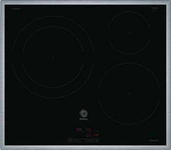 BALAY 3EB865XR INDUCCION 3 ZONAS MAX 28CM MARCO INOX