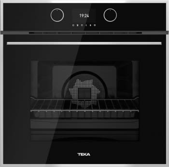 Horno Teka HLB 860 en Cristal Negro de 60 cm con 12 funciones de cocción + asistente a 5 alturas Clase A+