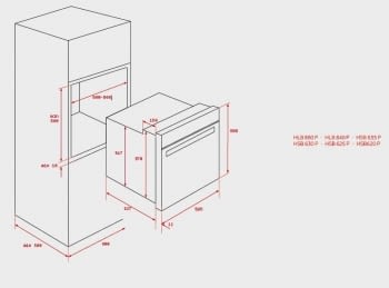 Horno Teka HSB 630 P Pirolítico de 60 cm en Blanco con 8 funciones a 5 alturas Clase A+ - 11