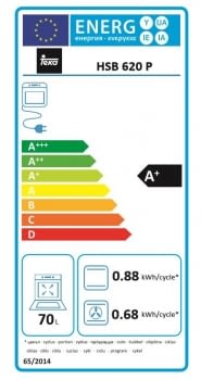 Horno Teka HSB 620 P Pirolítico Blanco de 60 cm con 8 funciones de cocción a 5 alturas Clase A+ - 12