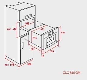 TEKA CLC 855 GM CAFETERA INTEGRABLE INOX AUTOMATICA - 2