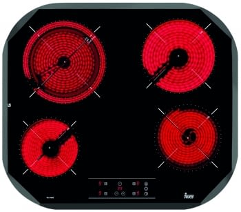 TEKA TC PRO 6400 VITROCERAMICA 4 ZONAS MAX 21CM BISELADO DIAMANTE