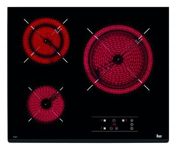 TEKA  TZ PRO 6320 VITROCERAMICA 3 ZONAS MAX 27CM BISEL FRONTAL