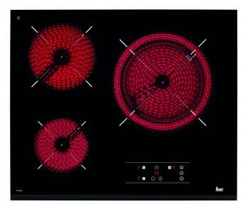 TEKA TZ PRO 6315 VITROCERAMICA 3 ZONAS MAX 27CM BISEL FRONTAL