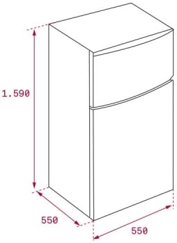 TEKA FTM 310 FRIGORÍFICO 2P BLANCO CÍCLICO 159x55CM A+ - 3