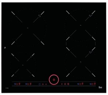 TEKA IT 6450 iKNOB INDUCCION 4 ZONAS  MAX 21CM