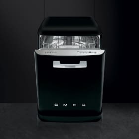 SMEG LVFABBL2 LAVAVAJILLAS NEGRO 13 SERVICIOS 42dB AÑOS 50 A+++ - 3