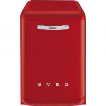 Lavavajillas Smeg LVFABRD2 Color Rojo Libre Instalación Estética Retro Años 50 A+++ | Instalación Disponible - 2