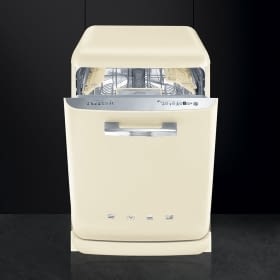 SMEG LVFABCR2 LAVAVAJILLAS CREMA 13 SERVICIOS 42dB AÑOS 50 A+++ - 2