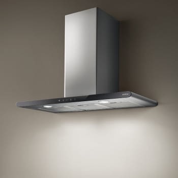ELICA GALAXY BLIX/A/80 CAMPANA CRISTAL NEGRO INOX 80CM 647M3/H