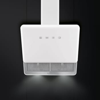 SMEG KFAB75WH CAMPANA BLANCA INCLINADA 75CM 820M3/H A+ AÑOS 50 - 3