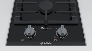 Placa Wok Dominó Bosch PRB3A6D70 de Gas Natural, de 30 cm con 2 Quemadores FlameSelect 9 niveles de potencia | Serie 8 - 2