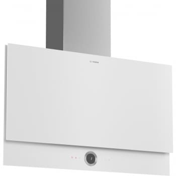 Campana decorativa de pared Bosch DWF97RV20 Blanca de 90 cm a 717 m³/h | WiFi Home Connect | Motor EcoSilence Clase B | Serie 8