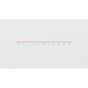 Campana decorativa de pared Bosch DWK98PR20 en Cristal Blanco de 90 cm a 837 m³/h | WiFi Home Connect | Motor EcoSilence Clase A+ | Serie 8 - 2