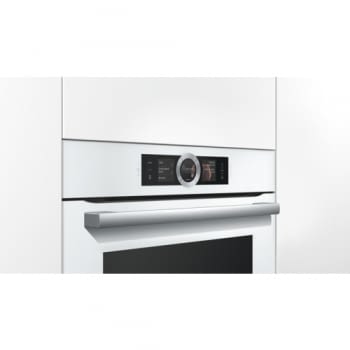 Horno de Vapor Bosch HSG636BW1 Inox| Cristal Blanco| Multifunción| Abatible| Clase A+ promocionado - 4