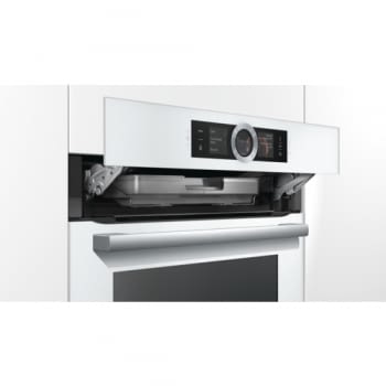 Horno de Vapor Bosch HSG636BW1 Inox| Cristal Blanco| Multifunción| Abatible| Clase A+ promocionado - 7