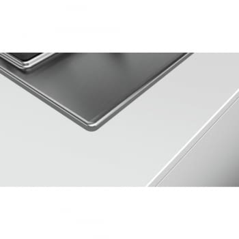 Placa de Gas Natural Bosch PCC6A5B90 Inoxidable de 60 cm con 2 Quemadores de Gas FlameSelect a 9 niveles + 1 Quemador Wok | Serie 6 - 2