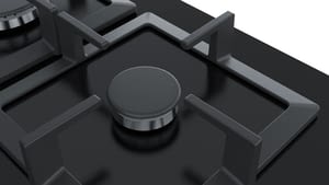Placa de Gas Siemens EP6A6CB20 Negro de 60 cm con 3 Quemadores a 9 niveles de potencia | 1 Quemador WOK de 4 kW | Parrillas hierro fundido | Gas Natural - 4