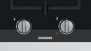 Placa Dominó Siemens ER3A6BD70 de Gas Natural, 30 cm, con 2 Quemadores a 9 niveles de potencia stepFlame | iQ700 - 3