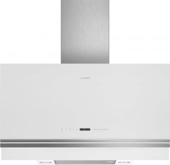 Siemens LC97FVW20 Campana decorativa de pared Cristal Blanco 90cm Home Connect | Promocionada