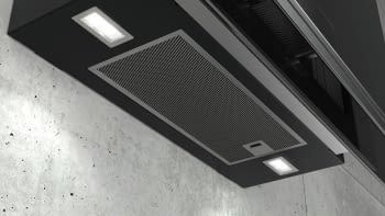 Siemens LC97FVW60 Campana decorativa de pared 90cm Cristal Negro | Wifi Home Connect | B - 2