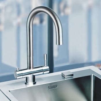 FRANKE EOS CLEAR INOX GRIFO AGUA FILTRADA CAÑO ALTO - 2