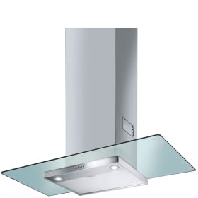 SMEG KFV92DE CAMPANA INOX CRISTAL SELECCION 90CM 600M3/H