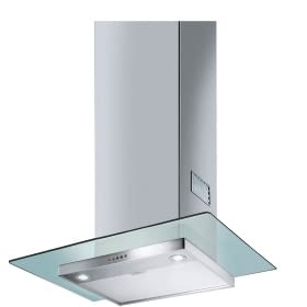 SMEG KFV62DE CAMPANA INOX CRISTAL SELECCION 60CM 600M3/H