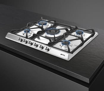 Placa Gas Smeg SE70SGH-5 Placa Gas Clasica 70cm 5 Fuegos Inox | Envío Gratis - 2