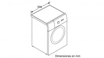 BOSCH WUQ28468ES LAVADORA BLANCA 8KG 1400RPM A+++ -30% - 9