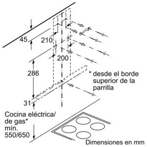 BALAY 3BC067EX CAMPANA INOX 60CM 730M3/H - 8