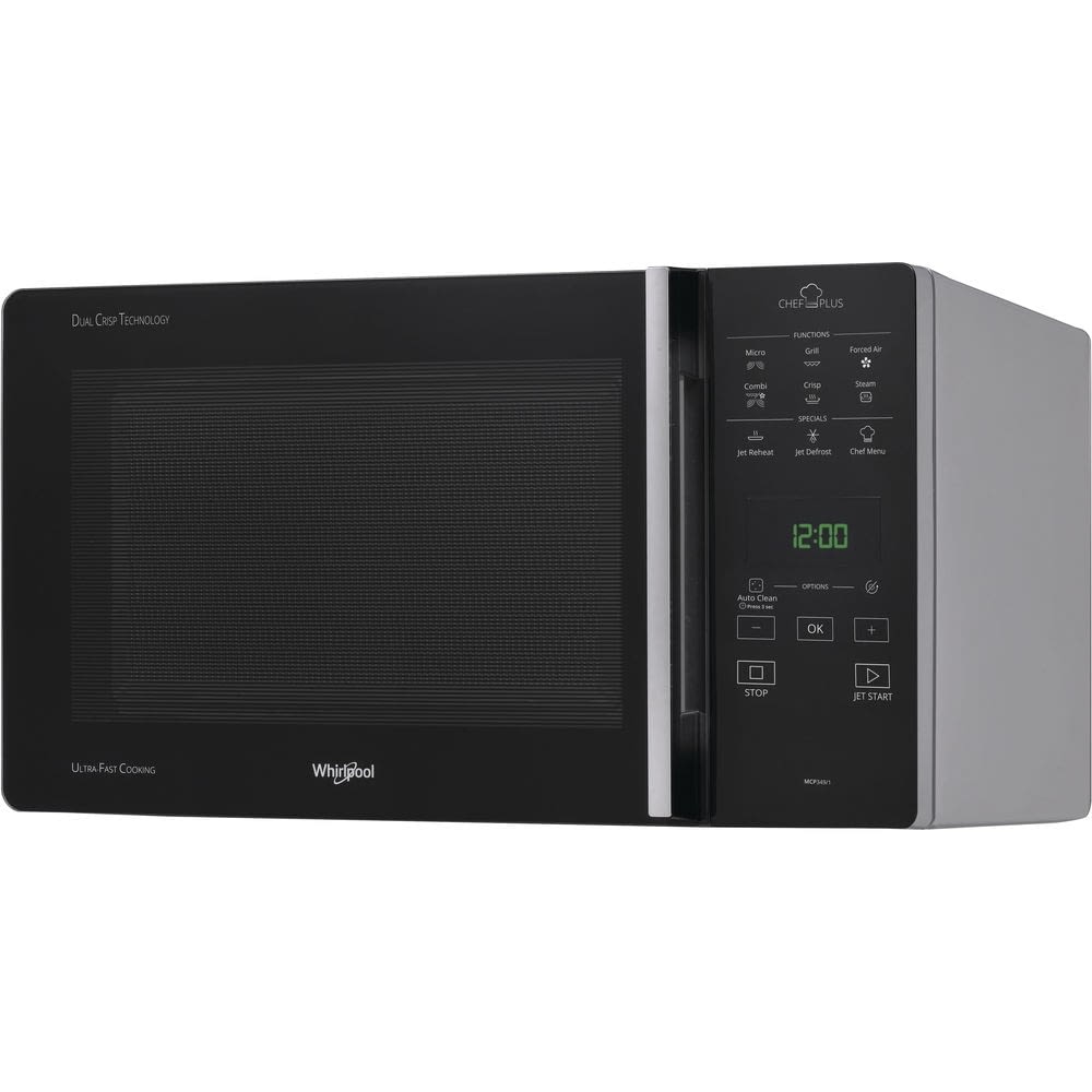 WHIRLPOOL MCP 349/1 SL MICROONDAS SILVER GRILL 25L CRISP - 