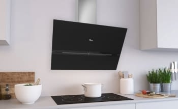 THERMEX VERTICAL AUTOMATIC 900 mm CAMPANA NEGRO MATE 90CM 710M3/H A++ - 2
