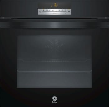 Horno Pirolítico Balay 3HB5888N0 | Cristal Negro | Abatible | Clase A  | Serie Cristal