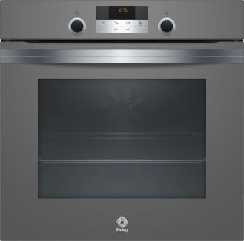 BALAY 3HB535CA0 HORNO CRISTAL GRIS ANTRACITA MULTIFUNCION CARRO EXTRAIBLE SERIE CRISTAL