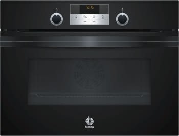 BALAY 3CB5351N0 HORNO CRISTAL NEGRO MULTIFUNCION 45CM ABATIBLE SERIE CRISTAL