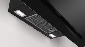 Campana Inclinada Cristal Negro Balay 3BC587GN 80cm Decorativa | Luz Led | 680m3/h - 3
